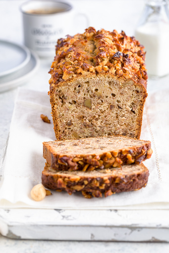 Banana Bread With Nuts Una Colazione Americana Tra Lana E Biscotti