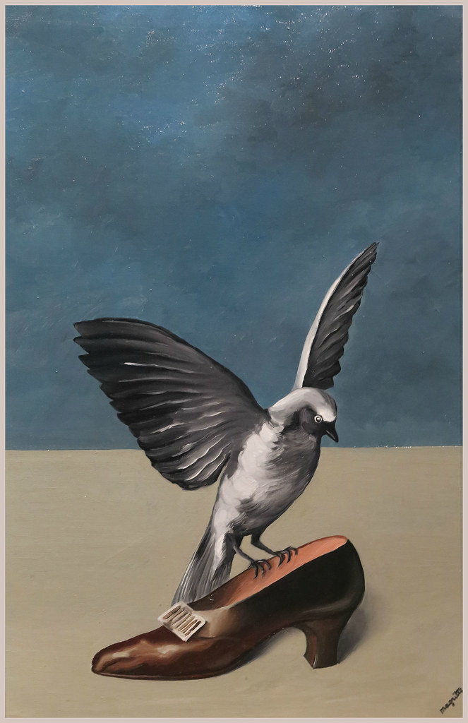 La Pose Enchantee 1932 Rene Magritte Exposition Dali X Flickr