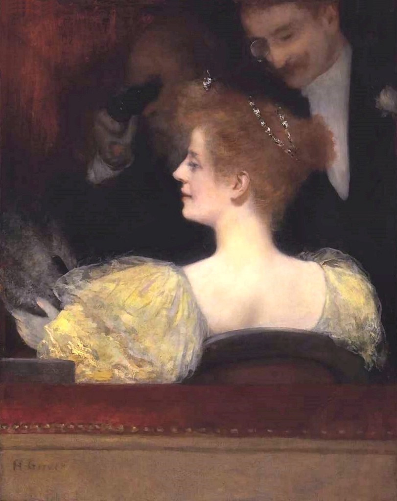 Gervex Henri The Box Henri Gervex 1852 1929 Frankrijk Flickr