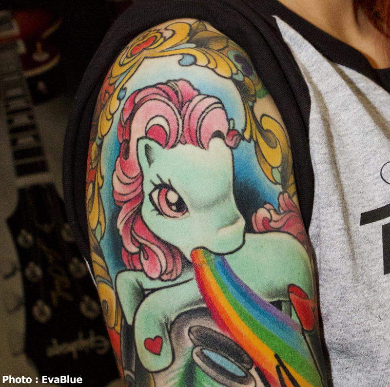 My Little Pony Vomits A Rainbow Tattoo | Eva Blue | Flickr 794_x_800_jpg