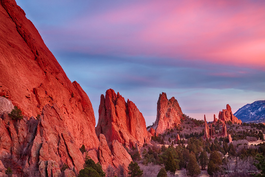 Linda keller the owner of blind man of america, shutter in 606 freemont cir, colorado springs, colorado 80919. Garden of the Gods Sunset View | Garden of the Gods with a