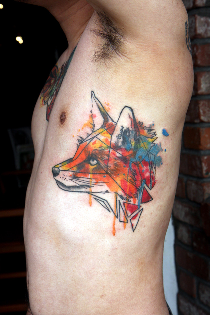 Watercolor Fox Tattoo | Deanna Wardin | Flickr 1024_x_683_jpg