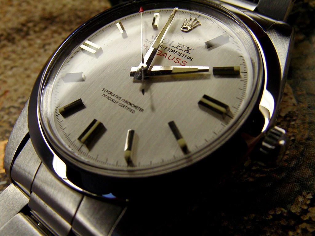 Rolex Milgauss 1019 Raildial Rolex Milgauss 1019 From Flickr