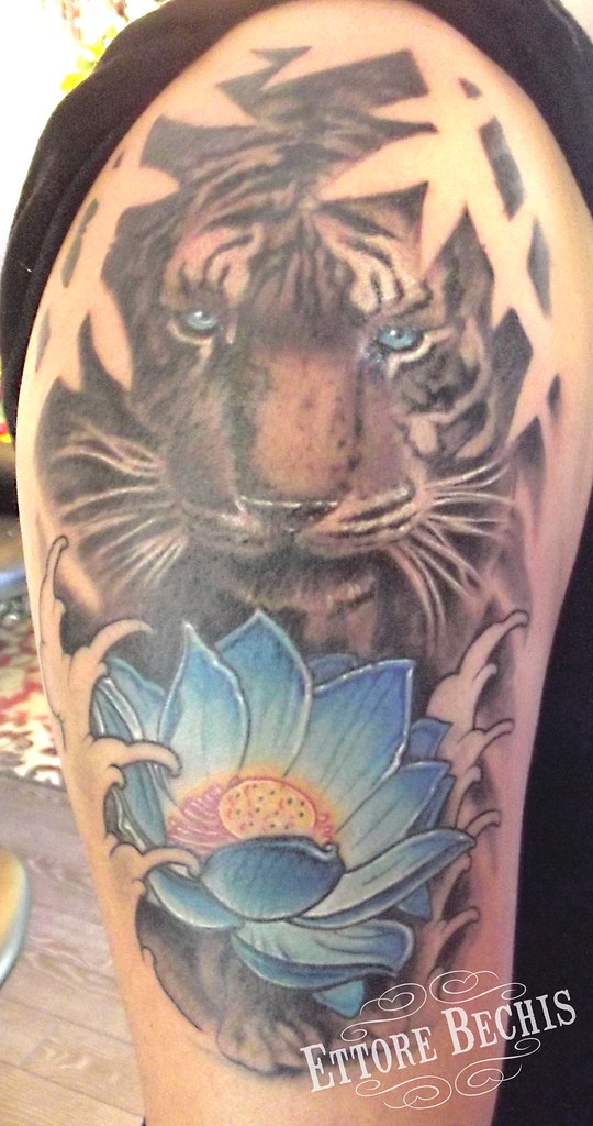 Tiger,Tigre,Tattoo,Color,Realistic ,Realistico,Tatuaggi,Ta… | Flickr 1024_x_540_jpg