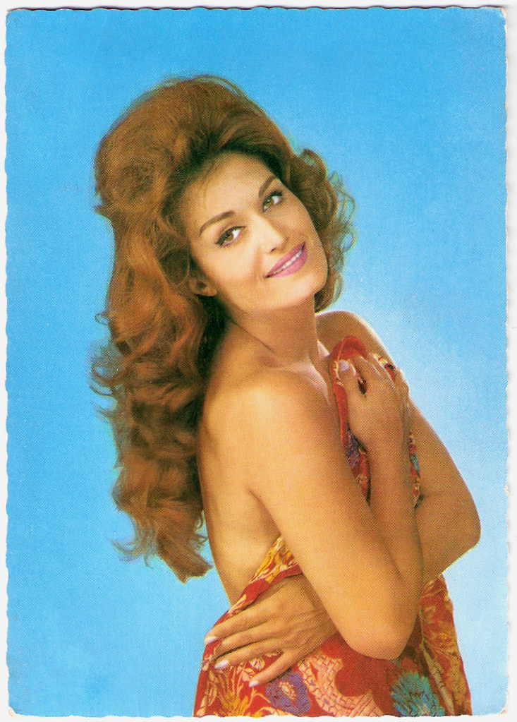Dalida French Postcard By E D U G No 207 Photo Sam Le Flickr