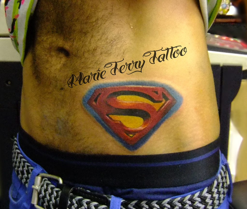 Superman Logo Tattoo | Superman Logo, Realistic Tattoo By Lo… | Flickr