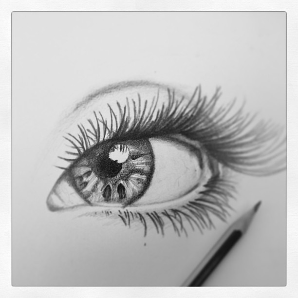 First Attempt At Drawing A Realistic Eye. #Tattoo #Tattooa… | Flickr 612_x_612_jpg