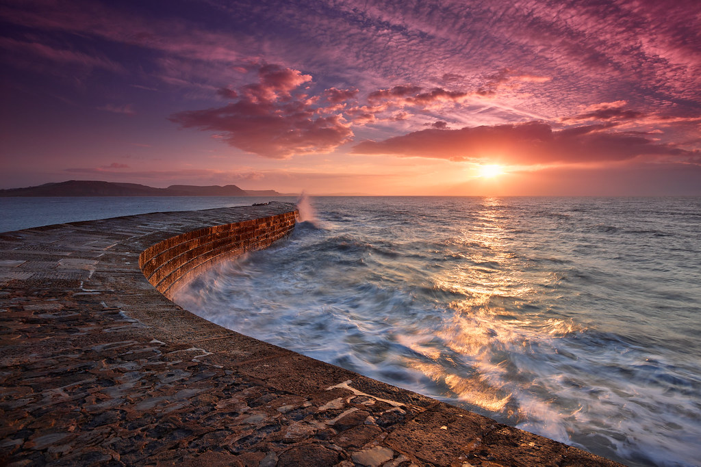 Caused by bacteria carried by the blacklegged tick, this disease often goes unnoticed. Breakwater | Sunrise over The Cobb at Lyme Regis, Dorset