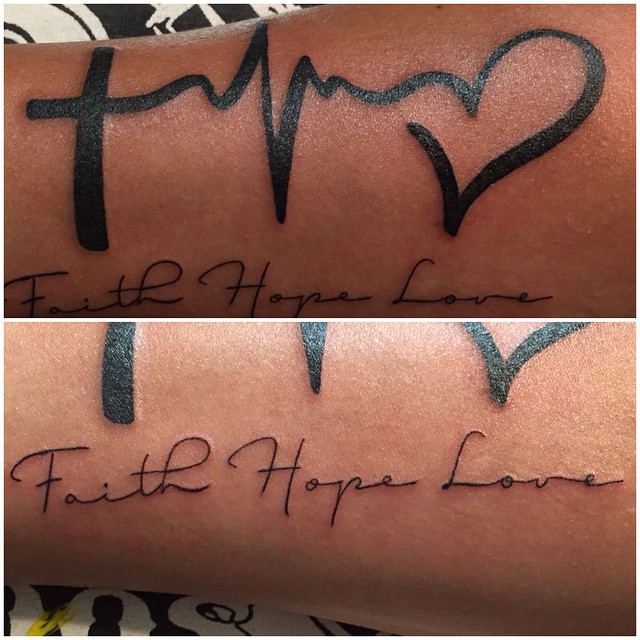 Faith #Hope #Love #Tattoo By #Ricky On Forearm . . #Ink #… | Flickr 640_x_640_jpg