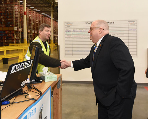 Header photo by philip mastrippolito. Amazon Cecil County | Governor Hogan Tours Amazons Cecil