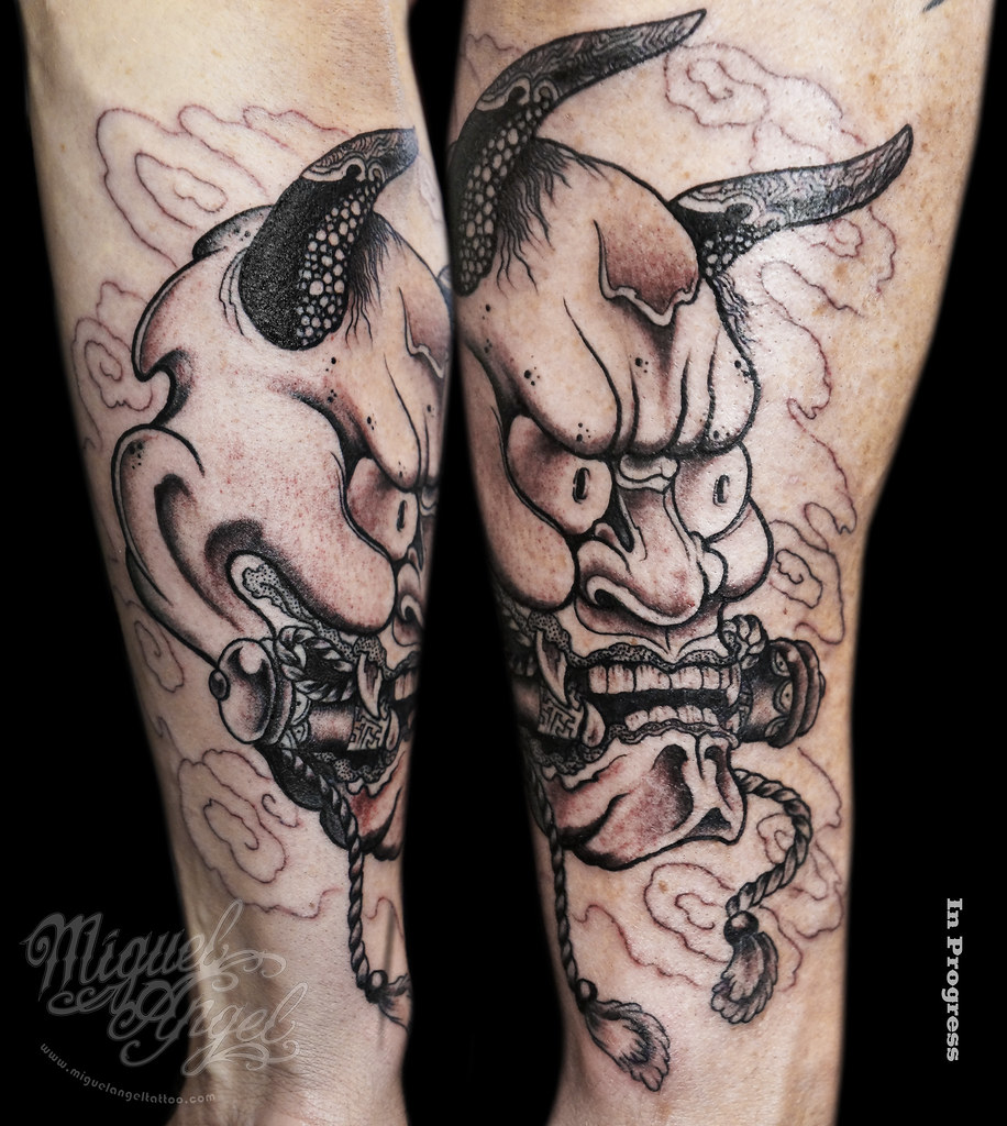 Hannya Mask Tattoo Jack 'Horimouja' Mosher® Design | Flickr 1024_x_916_jpg