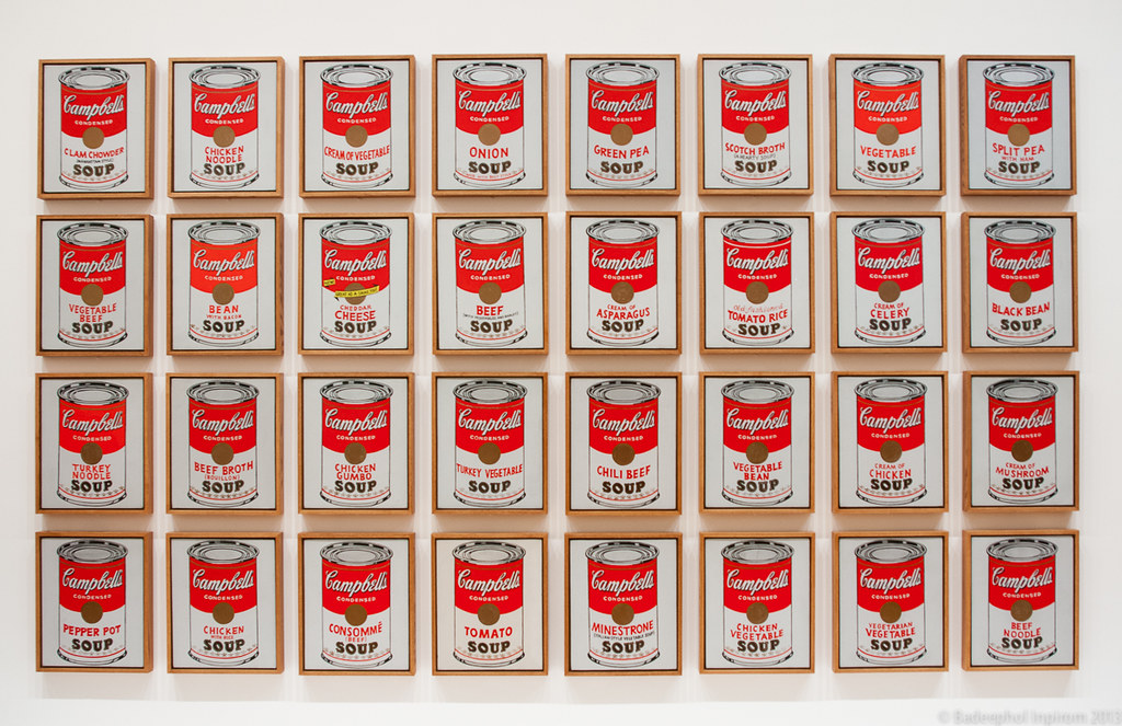 Andy Warhol Campbell S Soup Cans Moma Nyc 1 2 13 Flickr