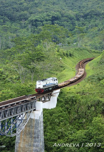 Gambar pemandangan alam di sekitar kita. Julangan Jembatan di Alam Parahyangan #25 : "S"eksinya Ula