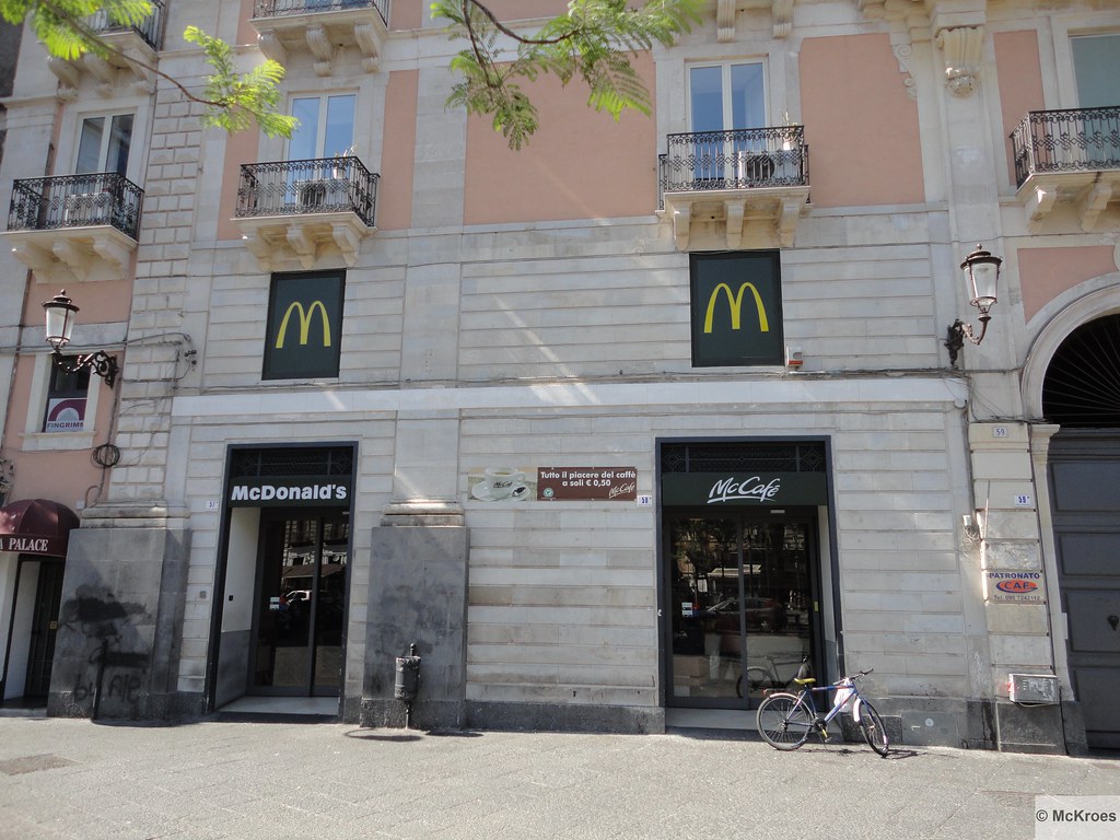 This could be useful to you. McDonald's Catania Piazza Stesicoro 57-58 (Italy) | McDonaldâ¦ | Flickr