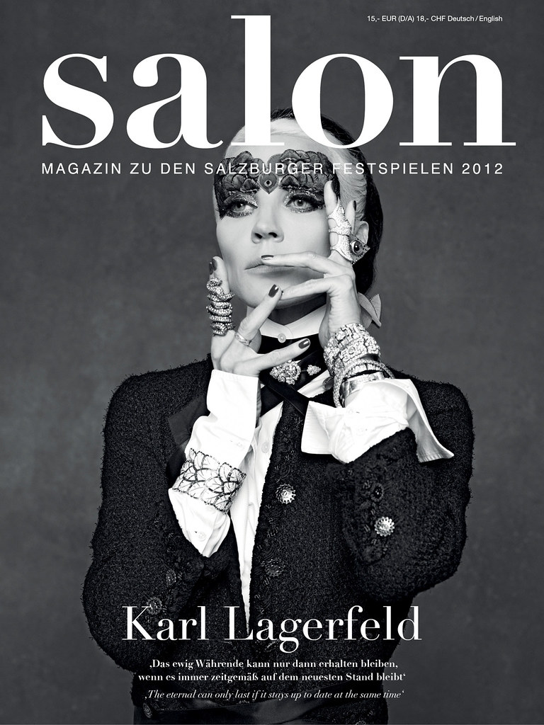 Karl Lagerfeld Salon Kunst Und Kultur Magazin Chefreda Flickr