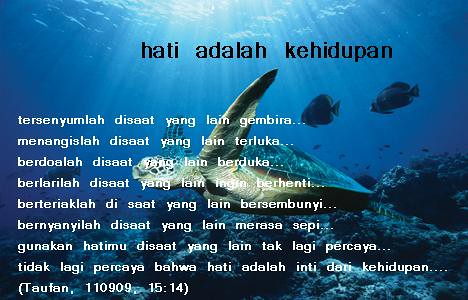 Menangis bukan solusi, karena semua hal tersebut pasti terjadi, cepat atau lambat, usia … Gambar Kata Hati Terluka Cikimm Com