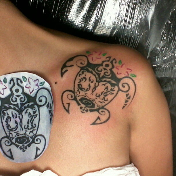 Seaturtle #Turtle #Maori #Tattoo #Polonesart #Tartaruga | Flickr 612_x_612_jpg
