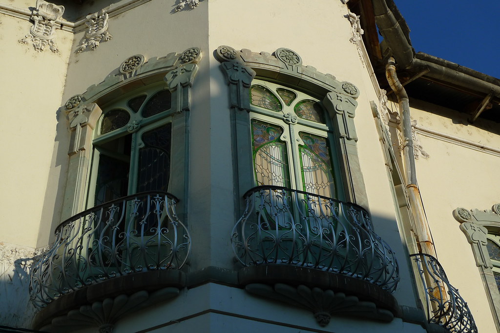 Art Nouveau Windows Guanajuato Mexico John Meckley Flickr
