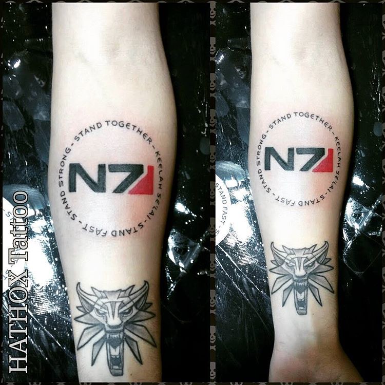 Tattoo Game Do David, Mass Effect, N7...💀🎨 Obrigado A To… | Flickr 750_x_750_jpg
