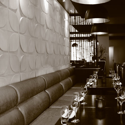 3d Wall Tiles Sweeps Amsterdam Sushi Bar Looks Fingerlic Flickr