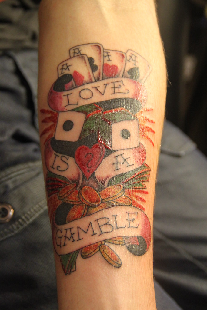 Risk starting a business can be a gamble. Love Is A Gamble Toni Langdridge Flickr