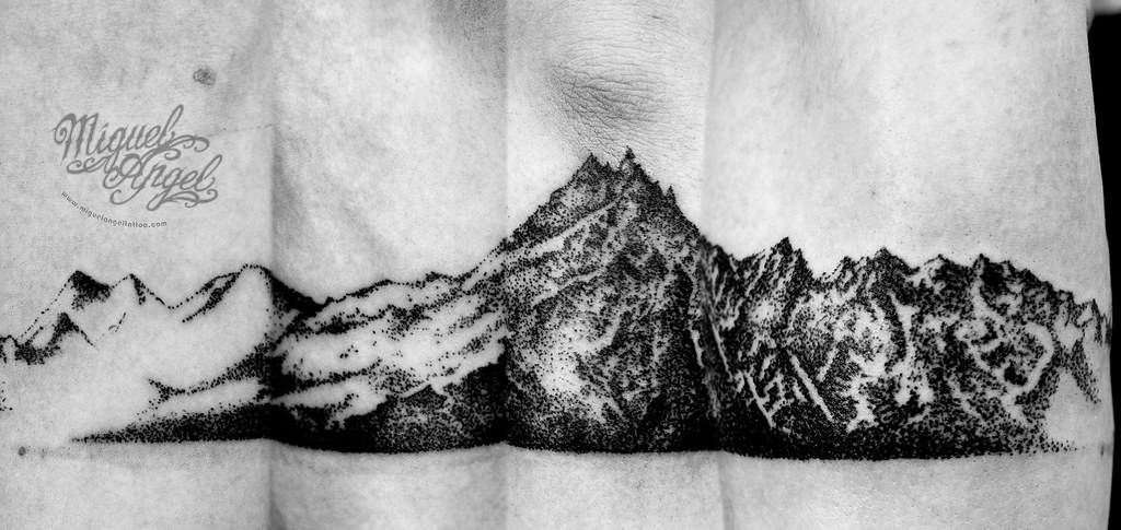 New Zealand Remarkable Mountain Dot Work Design By ©Lozzy … | Flickr 485_x_1024_jpg