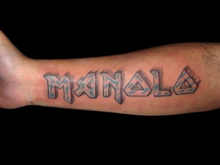 Tatuaggio-Scritta-3D | Studio Tattoo Roma The Japanese Arts … | Mr. Fax | Flickr 338_x_450_jpg