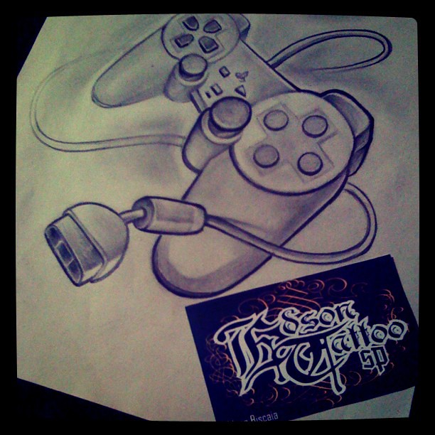 Playstation Tattoo..... | Edson Biscaia | Flickr 612_x_612_jpg