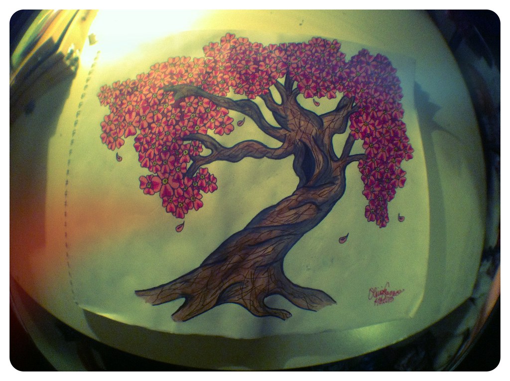 Cherry Blossom Tattoo Design | For A Friend, By Me. | Olivia | Flickr 765_x_1024_jpg
