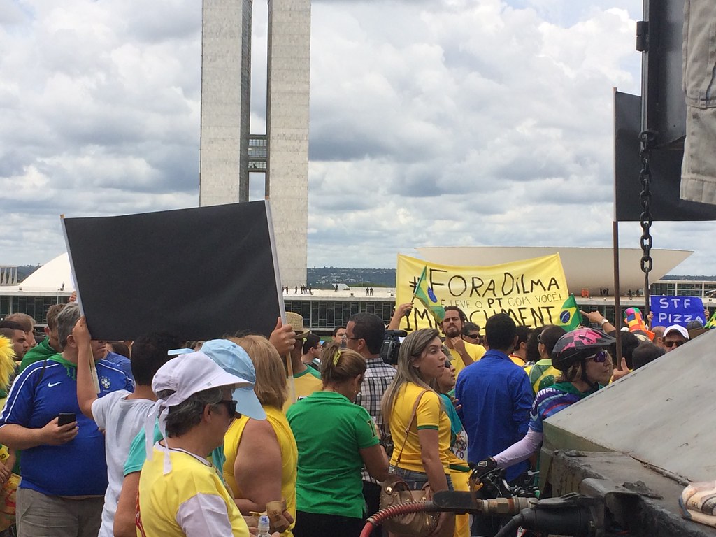 Protesto Contra Dilma Na Esplanda Cerca De 45 Mil Pessoas Flickr