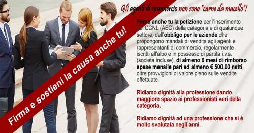 Rimborso Spese A Favore Degli Agenti Di Commercio 15/09/2018 | Firmiamo.it 262_x_500_jpg