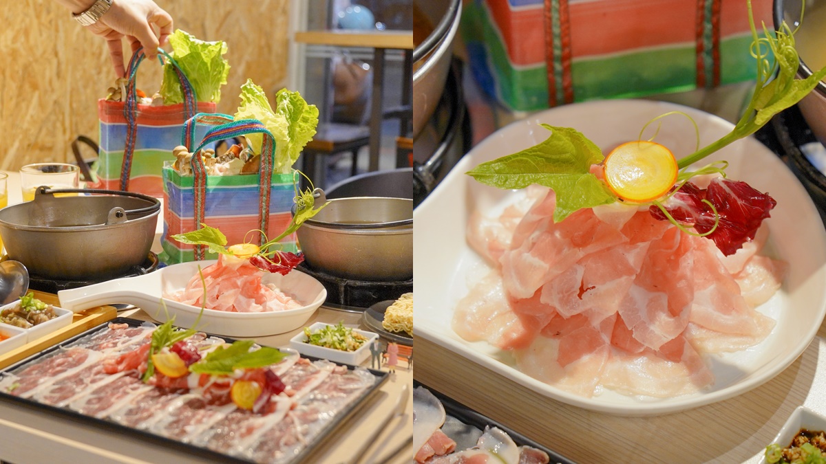 台中火車站周邊美食，菜盤搖身一變成為拍照打卡最佳夥伴，麥湯館好吃又好拍。