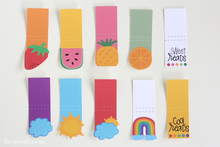 print and cut diy magnetic bookmarks liz on call