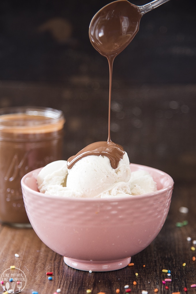 Chocolate Magic Shell Like Mother, Like Daughter