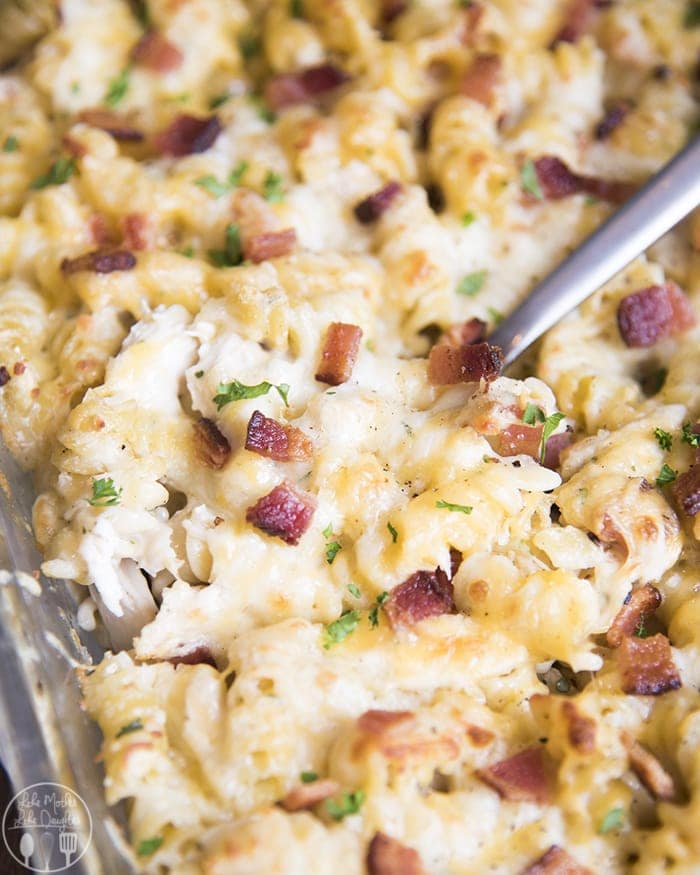 Chicken Bacon Ranch Pasta