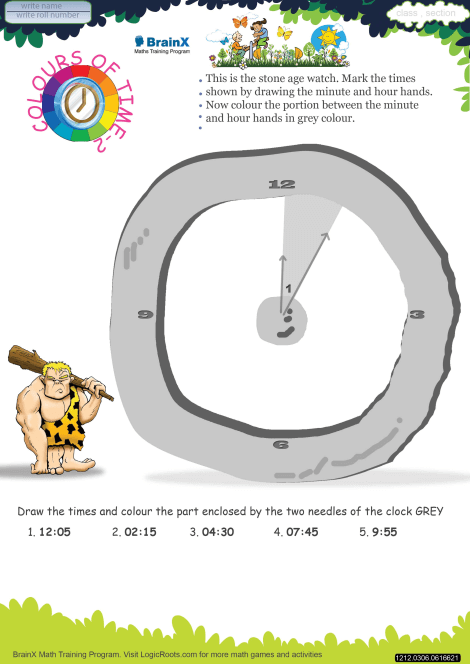 colours of time 2 math worksheet for grade 3 free printable worksheets