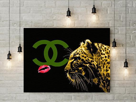 Leopard Coco Chanel Logo Logodix