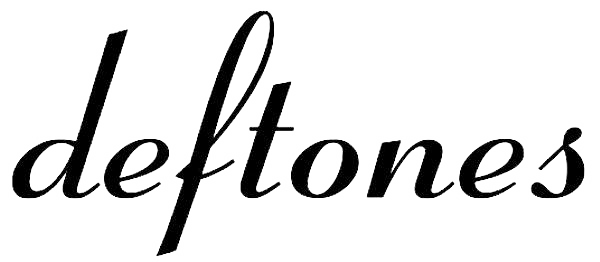 Detailed information on the abba font: Deftones Logo / Music / Logonoid.com