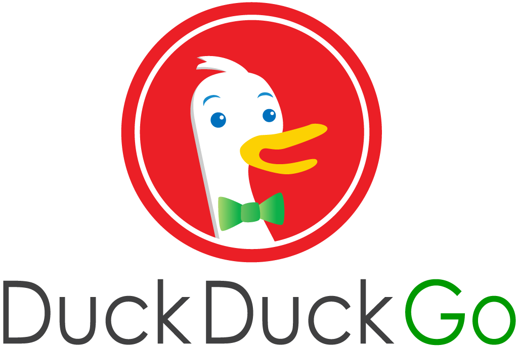 Duckduckgo mit duckduckgo gibt es eine suchmaschine, die mit übersichtlichkeit, einstellvielfalt und der qualität der suchergebnisse punktet. DuckDuckGo Logo / Internet / Logonoid.com