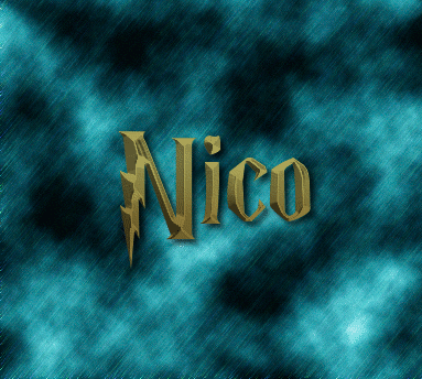 Free fire names and symbols. Nico Logo | Free Name Design Tool from Flaming Text