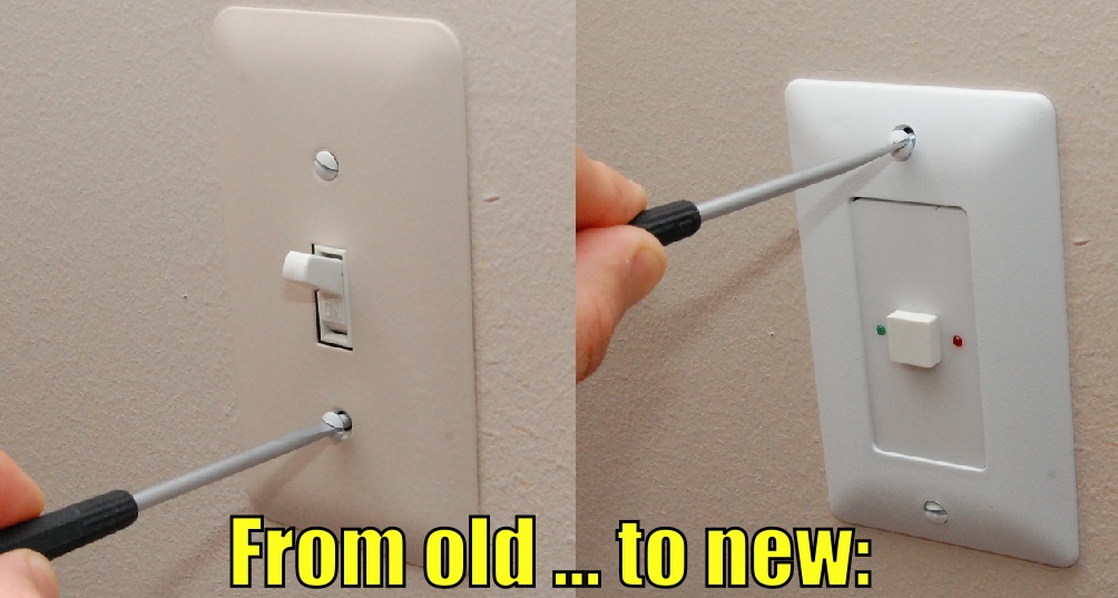 New Install With Existing Light Switch And Outlet How To An New Install With Existing Light Switch And Outlet How To An