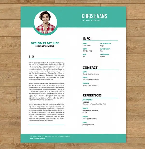 We will try to add more free resumes soon. Modern Resume Cv With Cover Letter