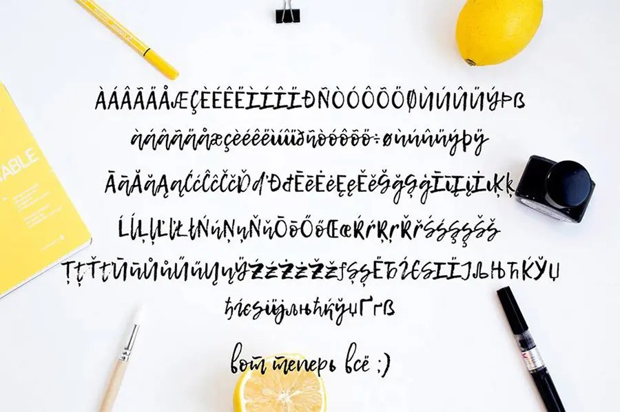 Here's how you can have a hand in the cool experiment. Lemon Tuesday - Free Hand Writing Font - Responsive Joomla and Wordpress themes