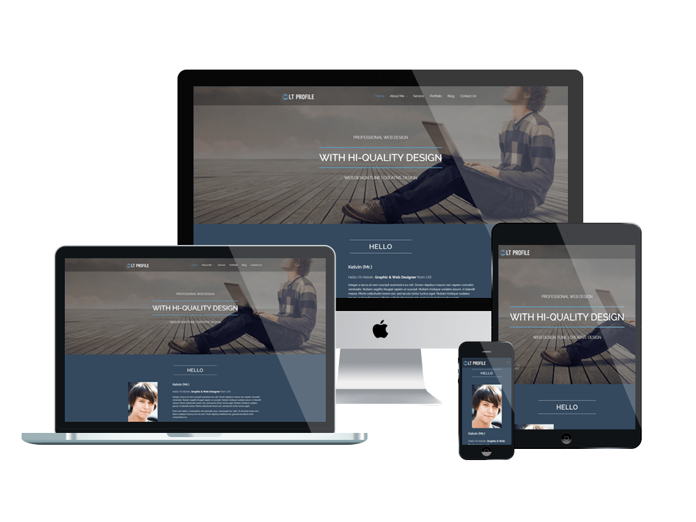 It contains testimonials, blogs, and page for a personal profile. Top Best Free Personal WordPress themes 2020 - LTHEME