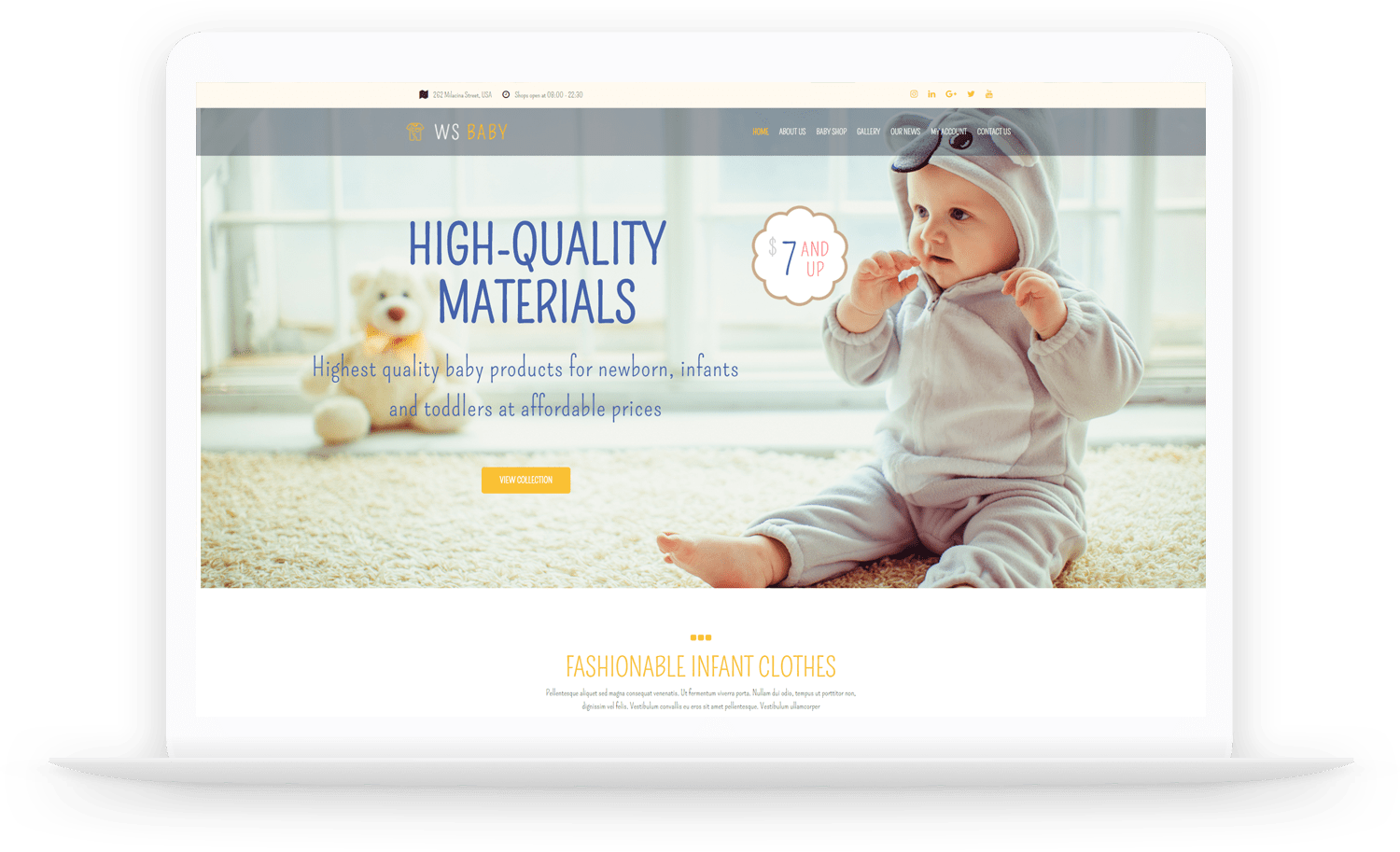 I have looked for baby clothes and can not find enough without costing me 600 to 1000 and i cannot afford that for new. Ws Baby Free Woocommerce Fashion Wordpress Theme