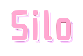 Pink Lets Rock Phrase 3d Geometric Calligraphy