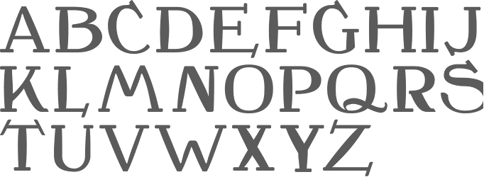 Arts And Crafts Movement Typography