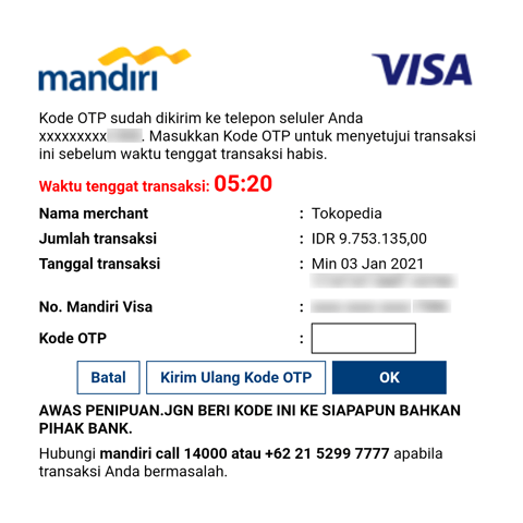 Potongan rp120.000 berlaku menggunakan kartu kredit bca dengan cicilan bca. Transaksi Cicilan Kartu Kredit Mandiri Lebih Murah Lewat E Commerce Tokopedia Bukalapak Shopee Atau Lewat Fitur Auto Installment Ludigo Poritas Ludigoporitas