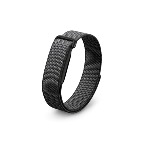 Google Fitbit Air – Screenless Activity Tracker with Fitness, Heart Rate, and Sleep Tracking – Personalized AI-Powered Coaching – Up to 7 Days’ Battery Life – Works with iOS and Android – Obsidian