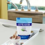 Deep Relaxation Bath Salt 32 Ounces Epsom Salt with Natural Lavender Essential Oil Plus Vitamin C in BPA Free Pouch with Easy Press-Lock Seal - Image 4
